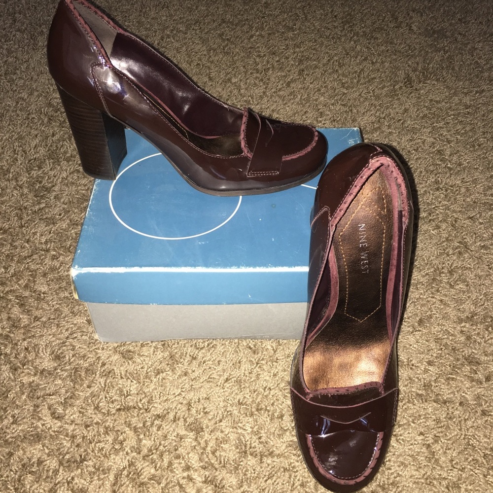 Nine West Chic Wine Loafers! - Picture 1 of 2
